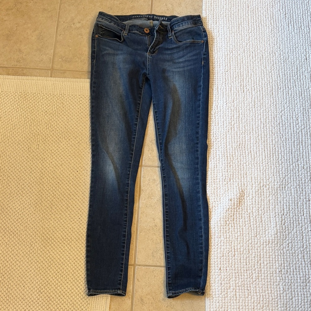 Articles Of Society Dark Blue Skinny Jeans